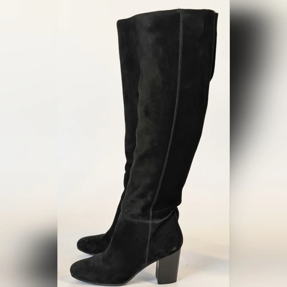 Sam Edelman Women's Black Sz 9.5 Over the Knee Boots